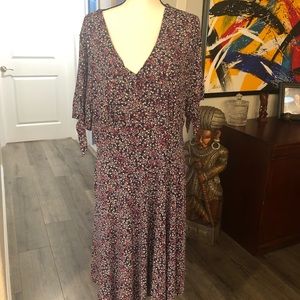 Plus size Mary belle flared dress